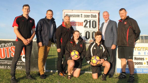 Liberal Senator Richard Colbeck announces federal funding kick for Ulverstone Soccer Club 