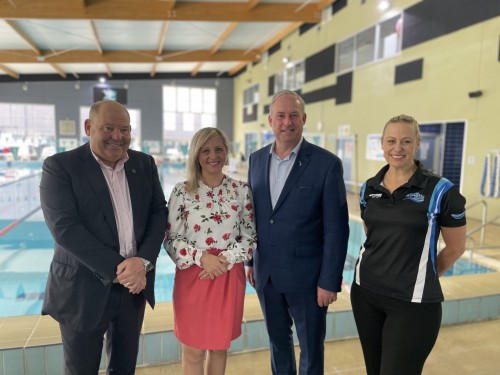 I headed to Penrith's Nepean Aquatic Centre and Eva Borys with Member for Lindsay Melissa McIntosh MP to announce a $250,000 grant for AUSTSWIM that will encourage more teachers back into the pool to strengthen skills and save lives. Its program “Creating Jobs, Saving Lives” aims to address a shortage in swim and water safety teachers. The organisation will share in $10.3 million spent on 36 new programs under Sport Australia’s Participation Grant program  It was also a pleasure to meet Greg Page, the original yellow Wiggle,  who is helping to save lives through his Heart of the Nation campaign.