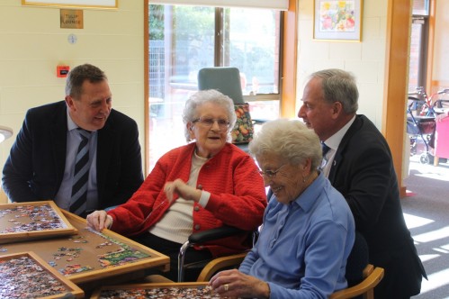 Recently I visited East Devonport's Melaleuca Home for the Aged to chat about the Federal Government's $17.7 billion aged care investment in response to the Royal Commission into Aged Care Quality and Safety. 