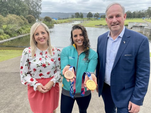 I couldn't pass up the opportunity to take some photos yesterday of Tokyo Olympics gold medallist Jessica Fox, in her element at Penrith Whitewater stadium. Together with Melissa McIntosh MP and Jessica's dad, commentator Richard Fox, we discussed Paddle Australia's vision to revitalise the venue in partnership with the New South Wales Government ahead of the 2025 International Canoe Federation World Championships.